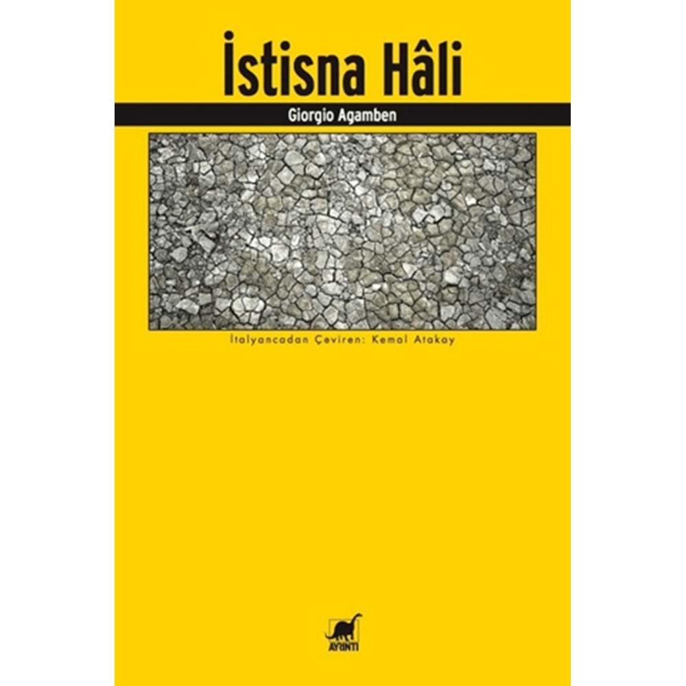 İSTİSNA HALİ-GİORGİO AGAMBEN-AYRINTI YAYINLARI