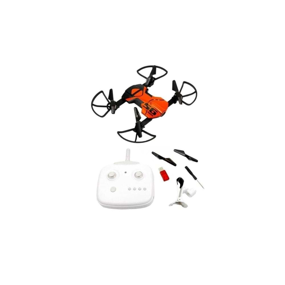 VARDEM KATLANABİLEN UZAKTAN KUMANDALI 2.4 GHZ 6 AXİS WİFİ KAMERALI DRONE MK-56-33056