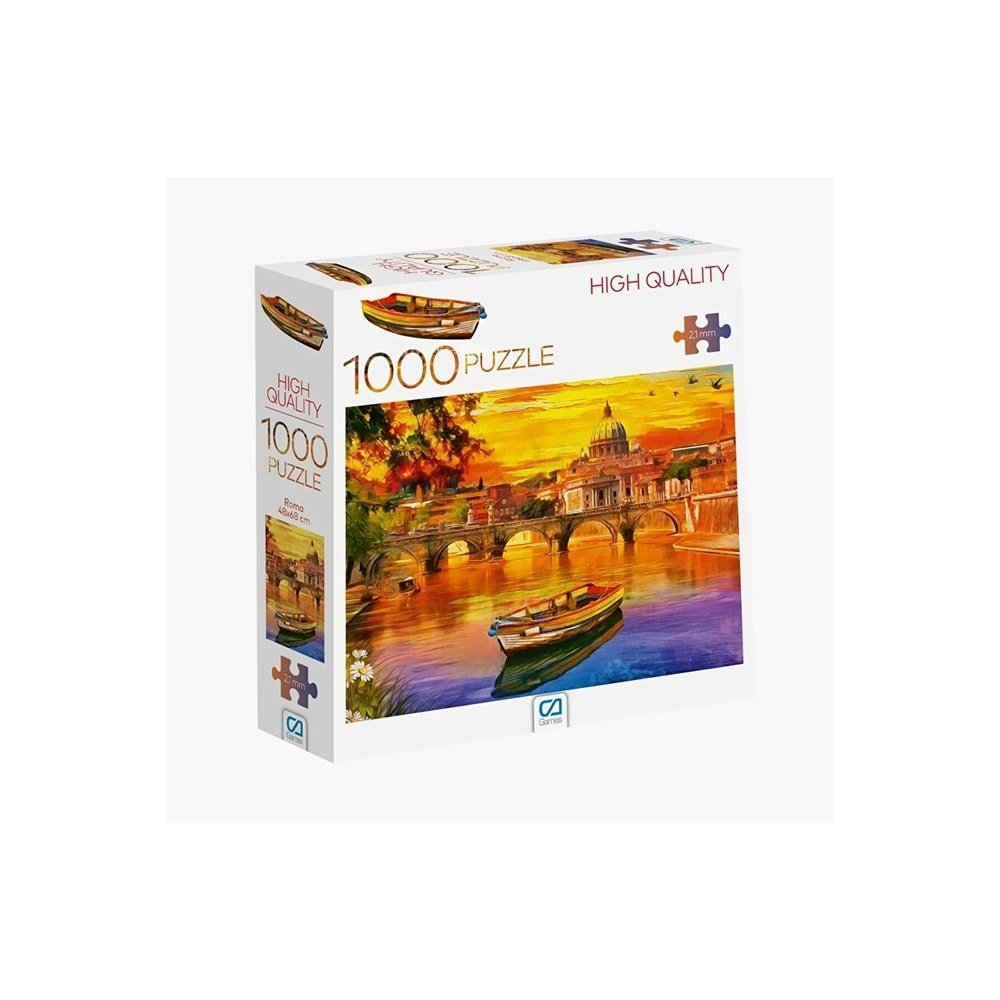 CA GAMES ROMA 1000 PARÇA PUZZLE-CA.7033