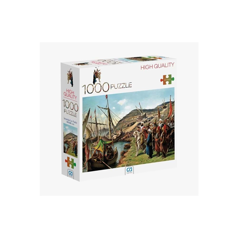 CA GAMES İSTANBULUN FETHİ 1000 PARÇA PUZZLE-CA.7039