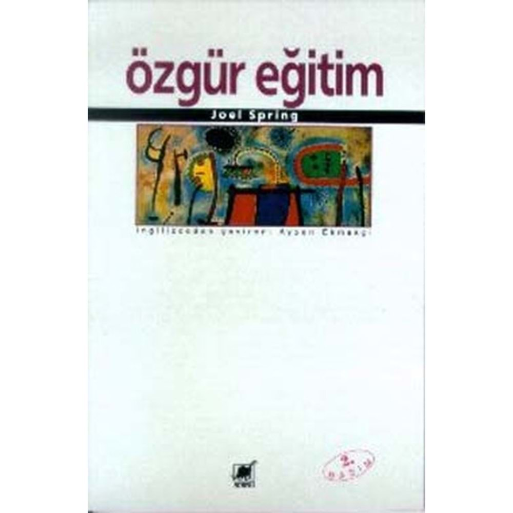 ÖZGÜR EĞİTİM-JOEL SPRİNG-AYRINTI YAYINLARI