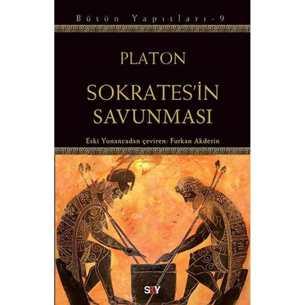 BÜTÜN YAPITLARI 9 SOKRATESİN SAVUNMASI-PLATON-SAY YAYINLARI