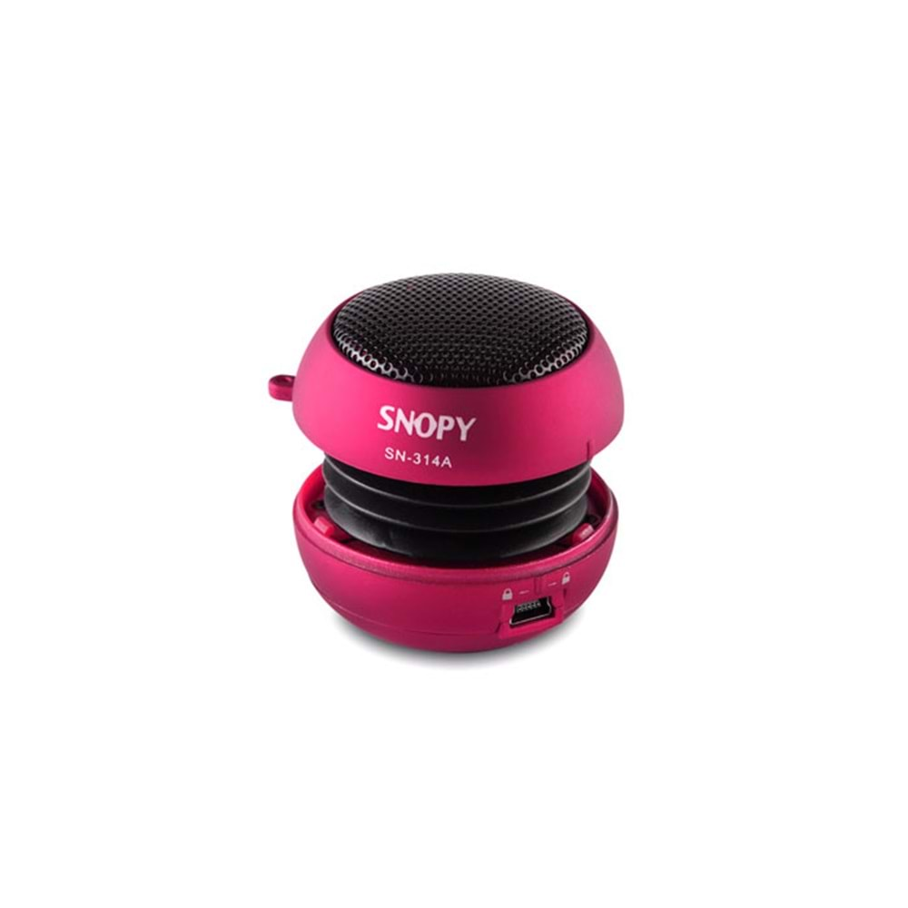 SNOPY SN-314A KOYU PEMBE HAMBURGER MİNİ SES BOMBASI