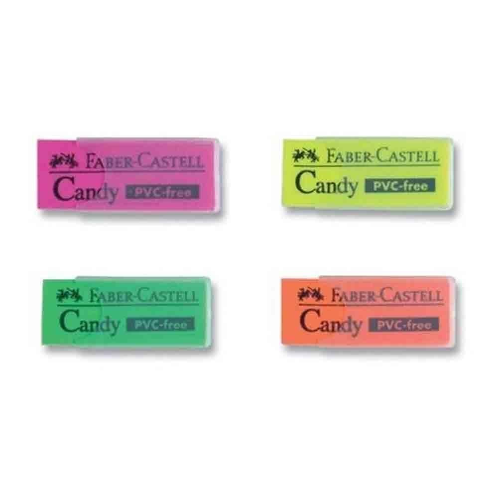 FABER CASTELL CANDY PVC-FREE KILIFLI SİLGİ METALİK