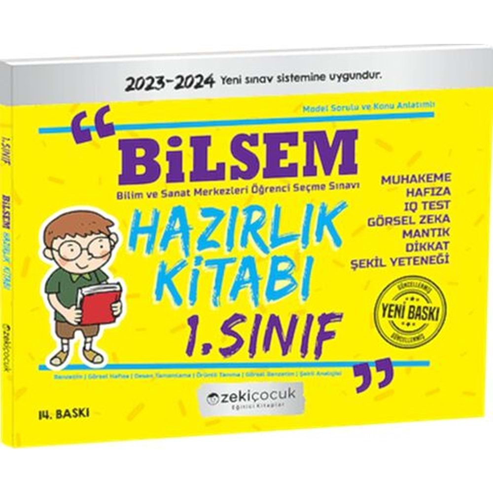 ZEKİÇOCUK 1.SINIF BİLSEM HAZIRLIK KİTABI