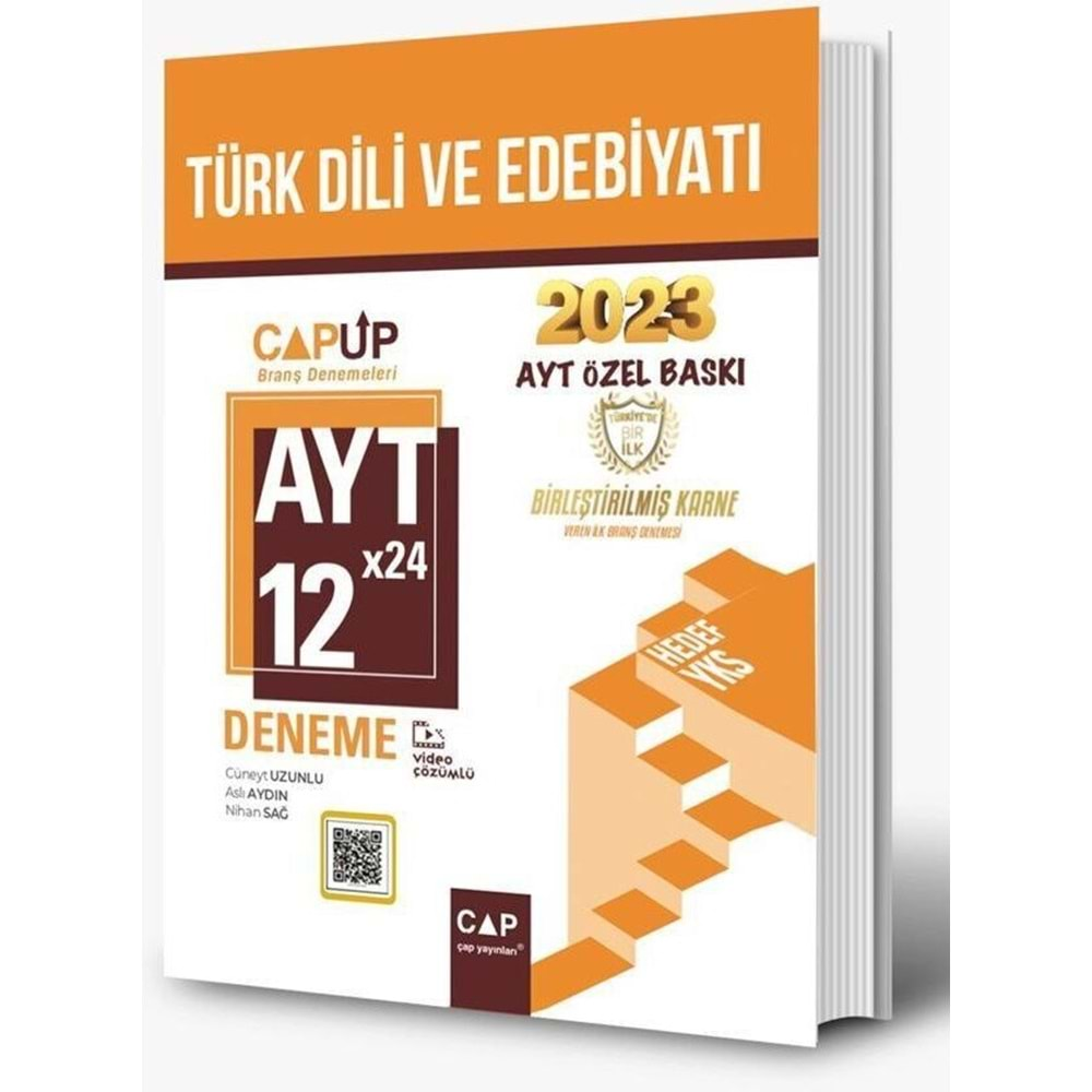 ÇAP AYT TÜRK DİLİ VE EDEBİYATI 16*24 UP DENEME-2025