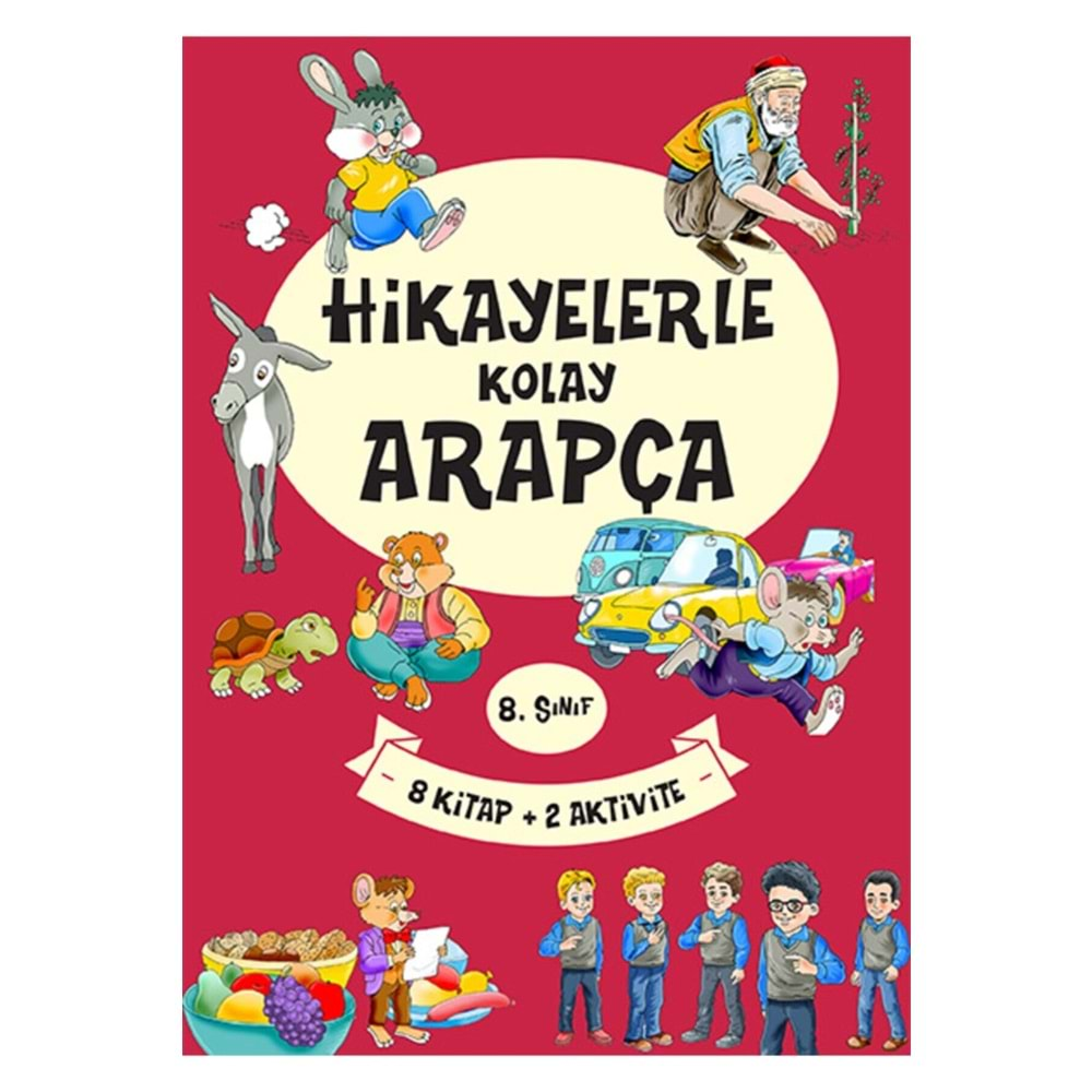 HİKAYELERLE KOLAY ARAPÇA 8. SINIF 8 KİTAP-YUVA