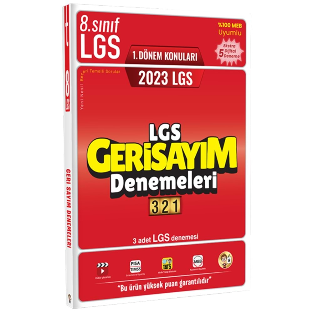 TONGUÇ 8.SINIF 2023 LGS 1. DÖNEM GERİ SAYIM DENEMELERİ 3