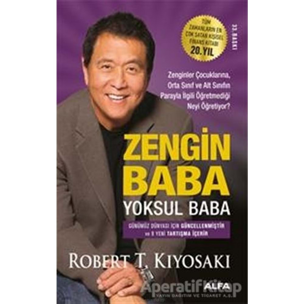 ZENGİN BABA YOKSUL BABA-ROBERT T. KIYOSAKI-ALFA YAYINLARI