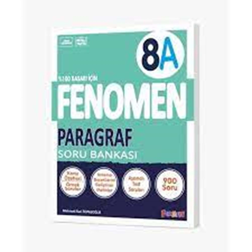 GAMA FENOMEN 8.SINIF PARAGRAF (A) SORU BANKASI