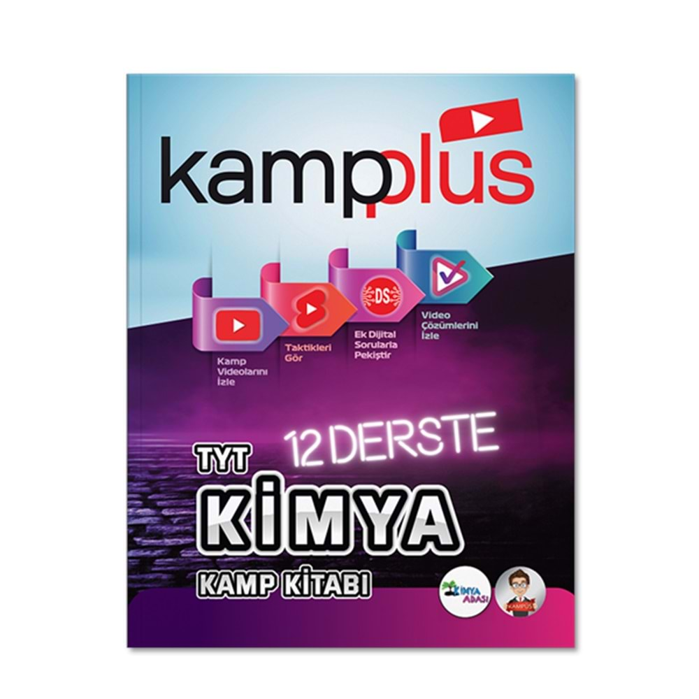 TONGUÇ TYT KİMYA KAMPPLUS 12 DERSTE KAMP KAMP KİTABI