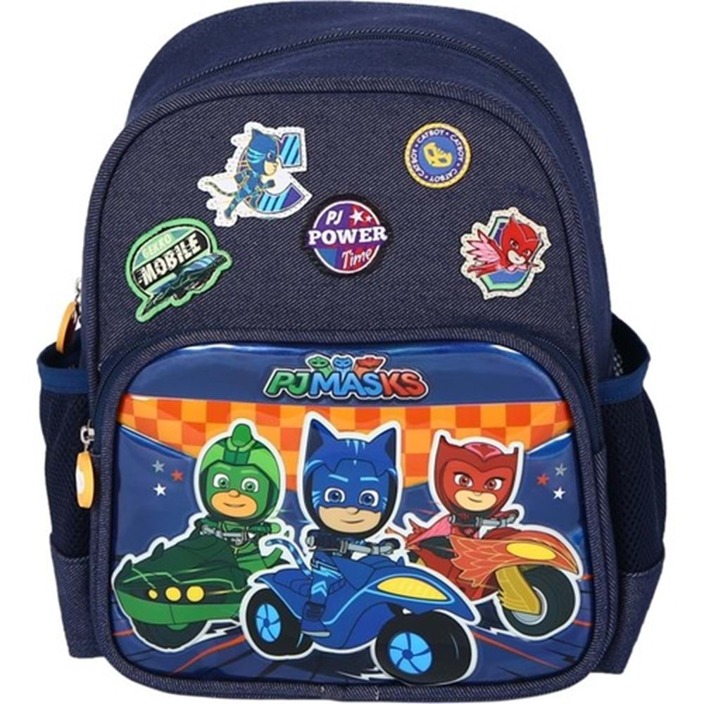 ME ÇANTA PJ MASK ANAOKUL ÇANTASI BLUE JEANS MOTORSİKLET MODELİ-21428