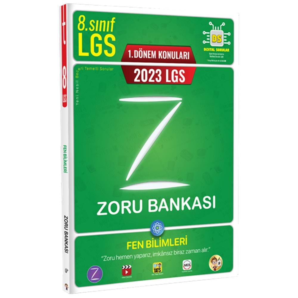 TONGUÇ 8.SINIF 2023 LGS 1.DÖNEM FEN BİLİMLERİ ZORU BANKASI