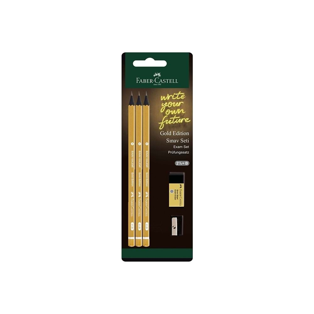 FABER-CASTELL GOLD EDT SINAV SETİ-5503000029