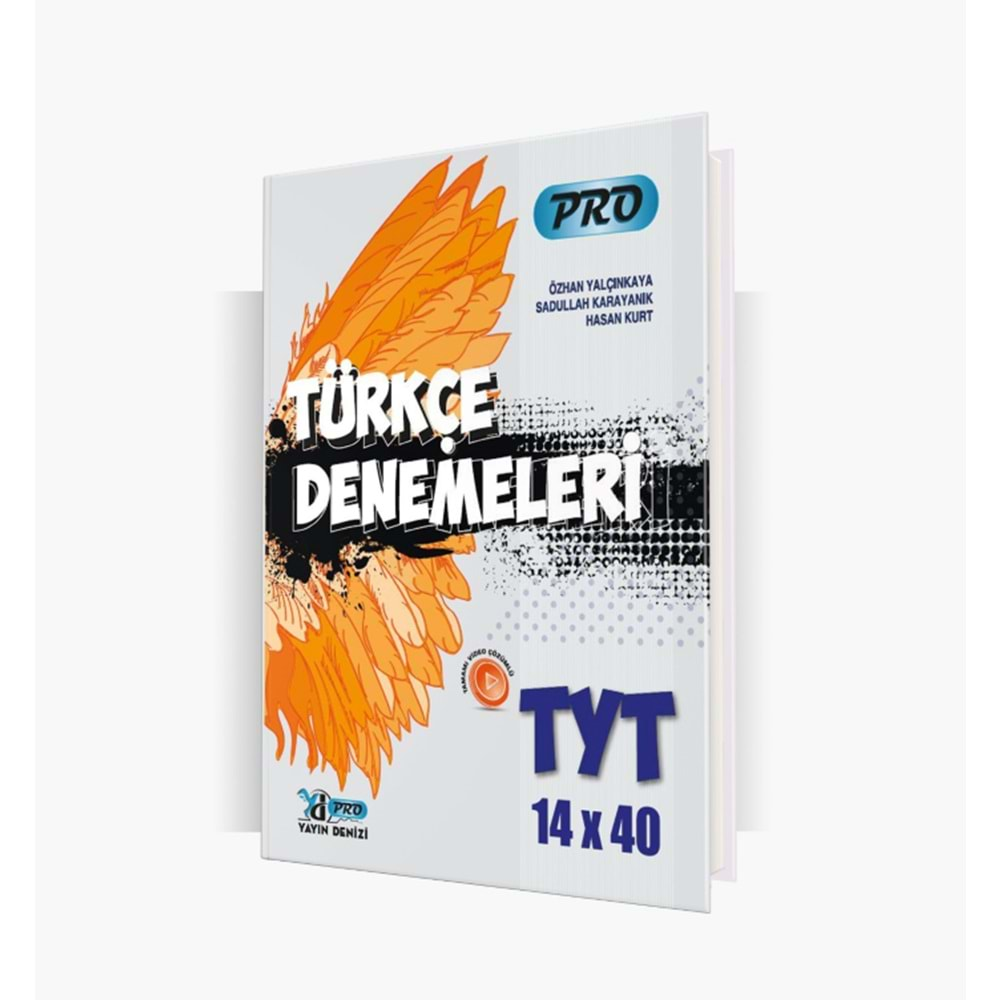 YAYIN DENİZİ TYT TÜRKÇE PRO 14*40 DENEMELERİ-2024