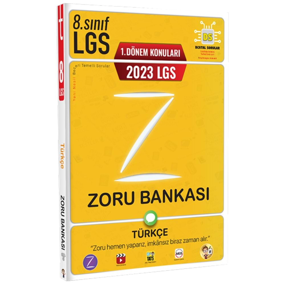 TONGUÇ 8.SINIF 2023 LGS 1.DÖNEM TÜRKÇE ZORU BANKASI