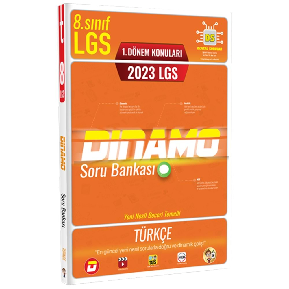 TONGUÇ 8.SINIF 2023 LGS 1.DÖNEM TÜRKÇE DİNAMO SORU BANKASI