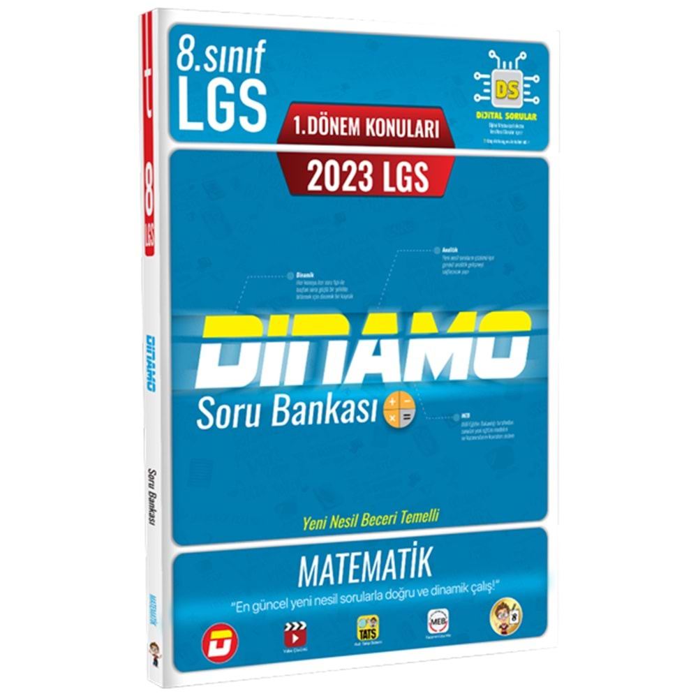 TONGUÇ 8.SINIF 2023 LGS 1.DÖNEM MATEMATİK DİNAMO SORU BANKASI