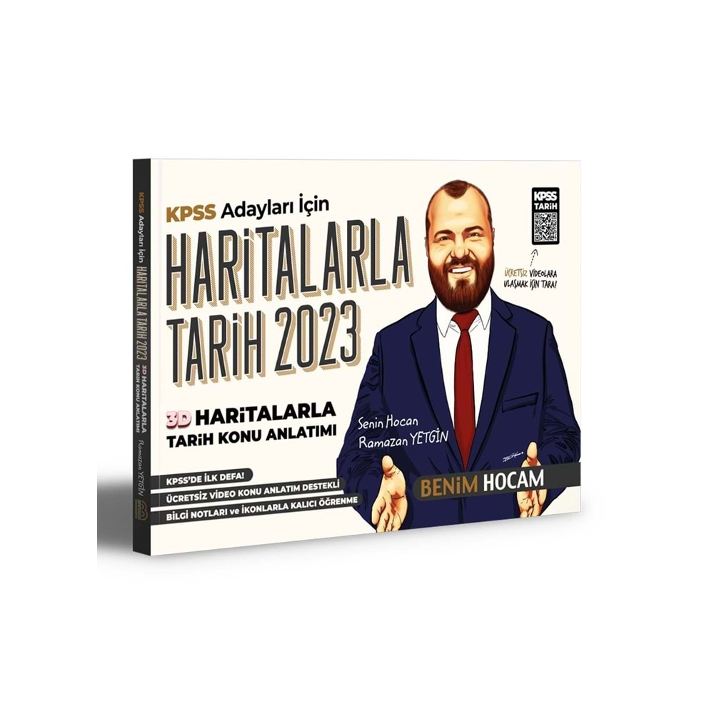 BENİM HOCAM KPSS 3D HARİTALARLA TARİH KONU ANLATIMI-2023