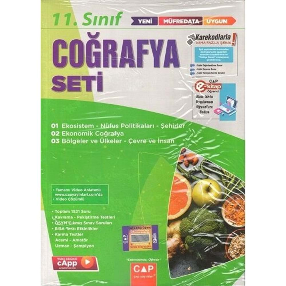 ÇAP 11.SINIF ANADOLU COĞRAFYA SETİ-2025