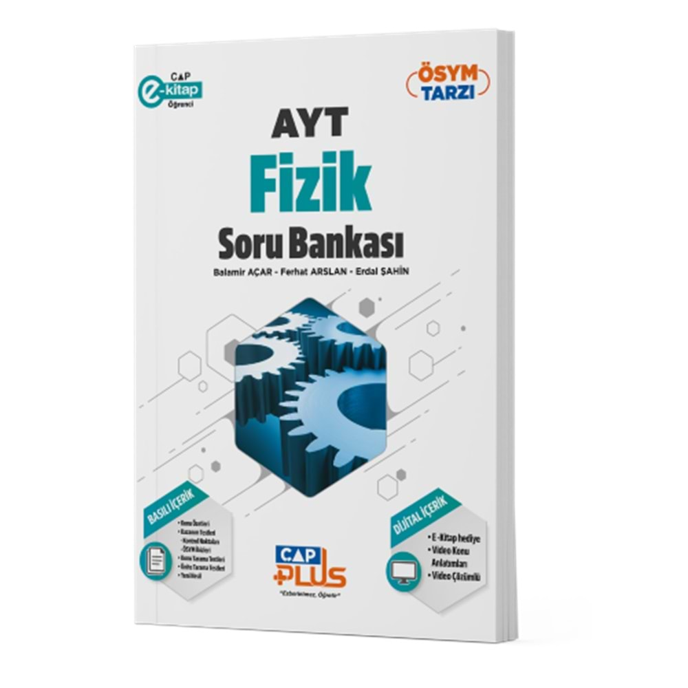 ÇAP AYT FİZİK PLUS SORU BANKASI-2023