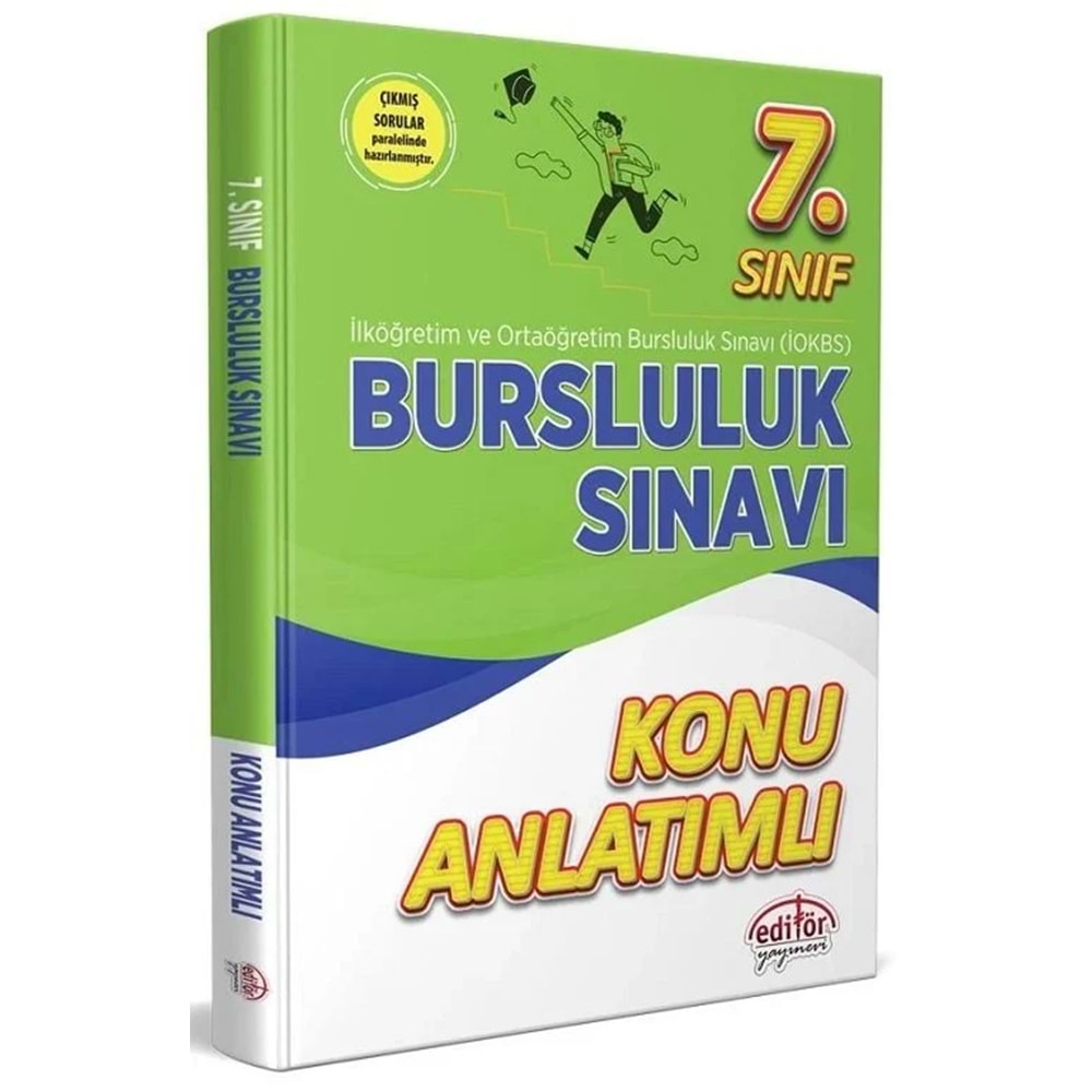 EDİTÖR 7.SINIF İOKBS BURSLULUK SINAVI KONU ANLATIMLI