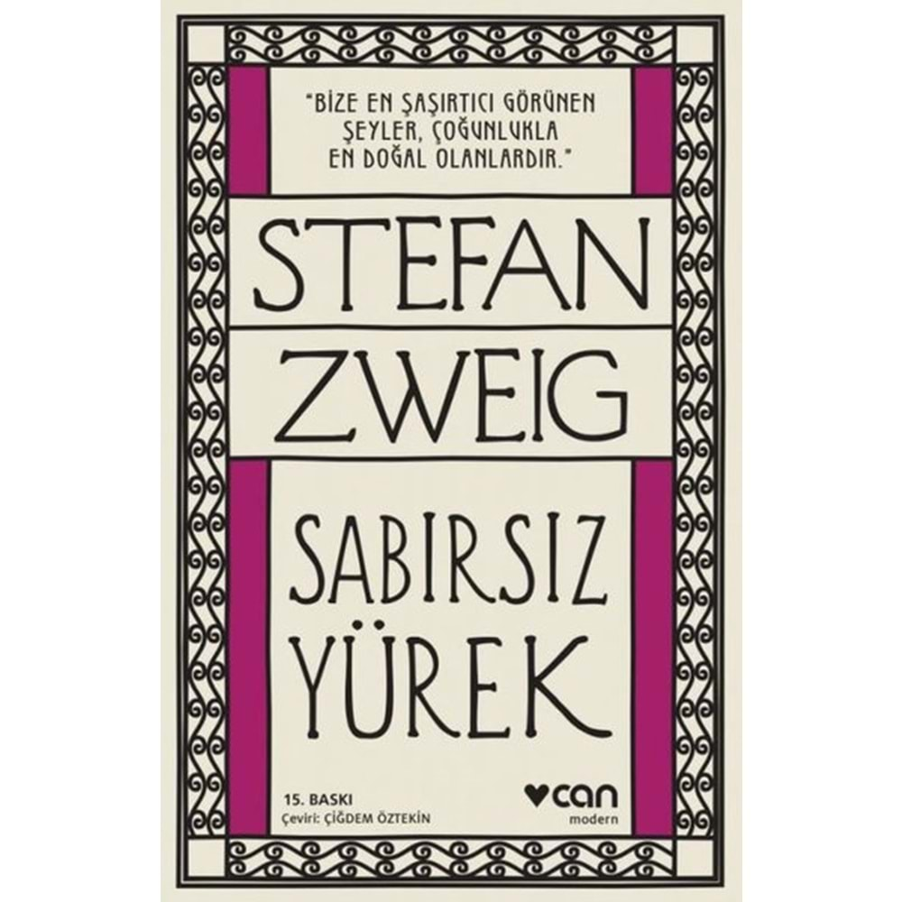 SABIRSIZ YÜREK-STEFAN ZWEIG-CAN