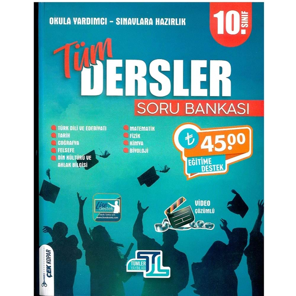 TÜMLER 10.SINIF TÜM DERSLER SORU BANKASI-2022