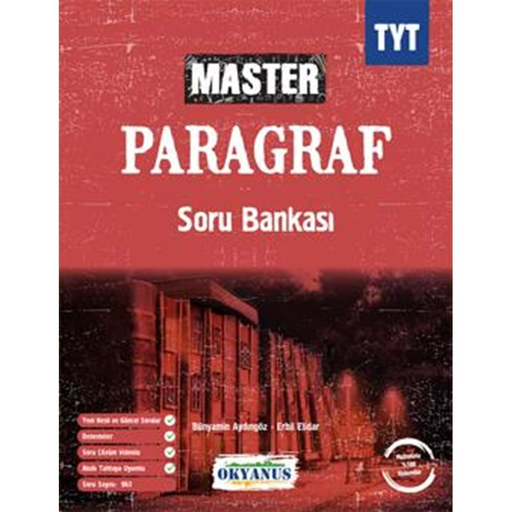 OKYANUS TYT MASTER PARAGRAF SORU BANKASI