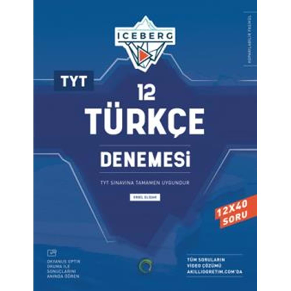 OKYANUS TYT ICEBERG 12 TÜRKÇE DENEMESİ