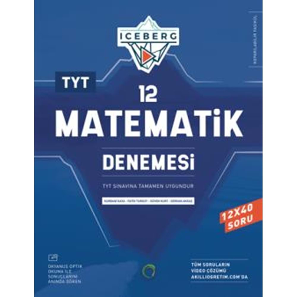 OKYANUS TYT ICEBERG 12 MATEMATİK DENEMESİ