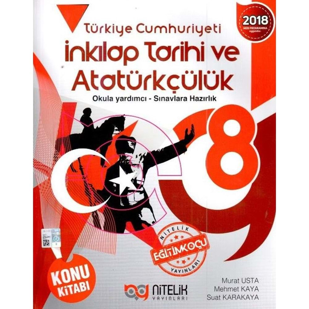 NİTELİK 8. SINIF İNKILAP TARİHİ VE ATATÜRKÇÜLÜK KONU ANLATIM