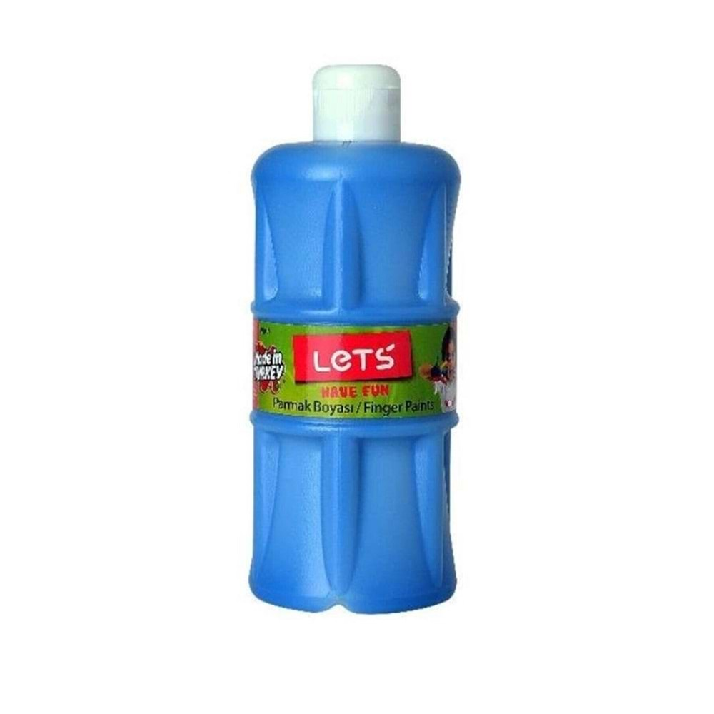 LETS PARMAK BOYASI 500 ML MAVİ-L-5006