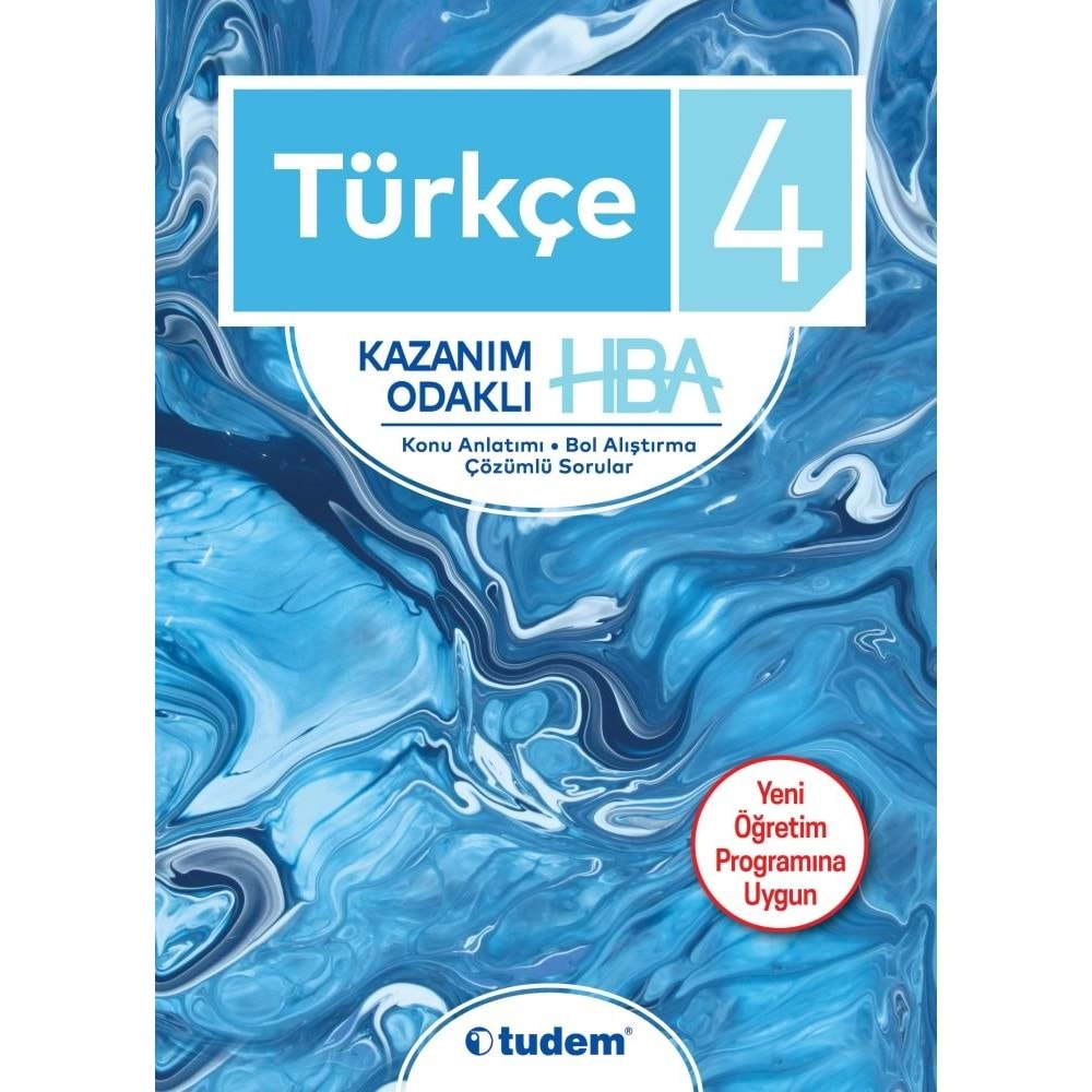 TUDEM 4.SINIF TÜRKÇE KAZANIM ODAKLI HBA-YENİ