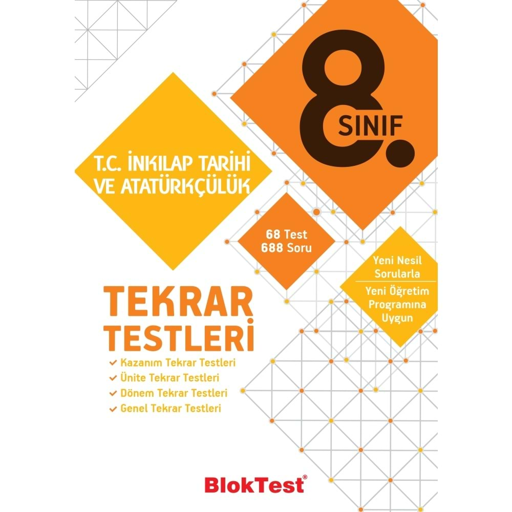 BLOKTEST 8.SINIF İNKILAP TARİHİ TEKRAR TESTLERİ