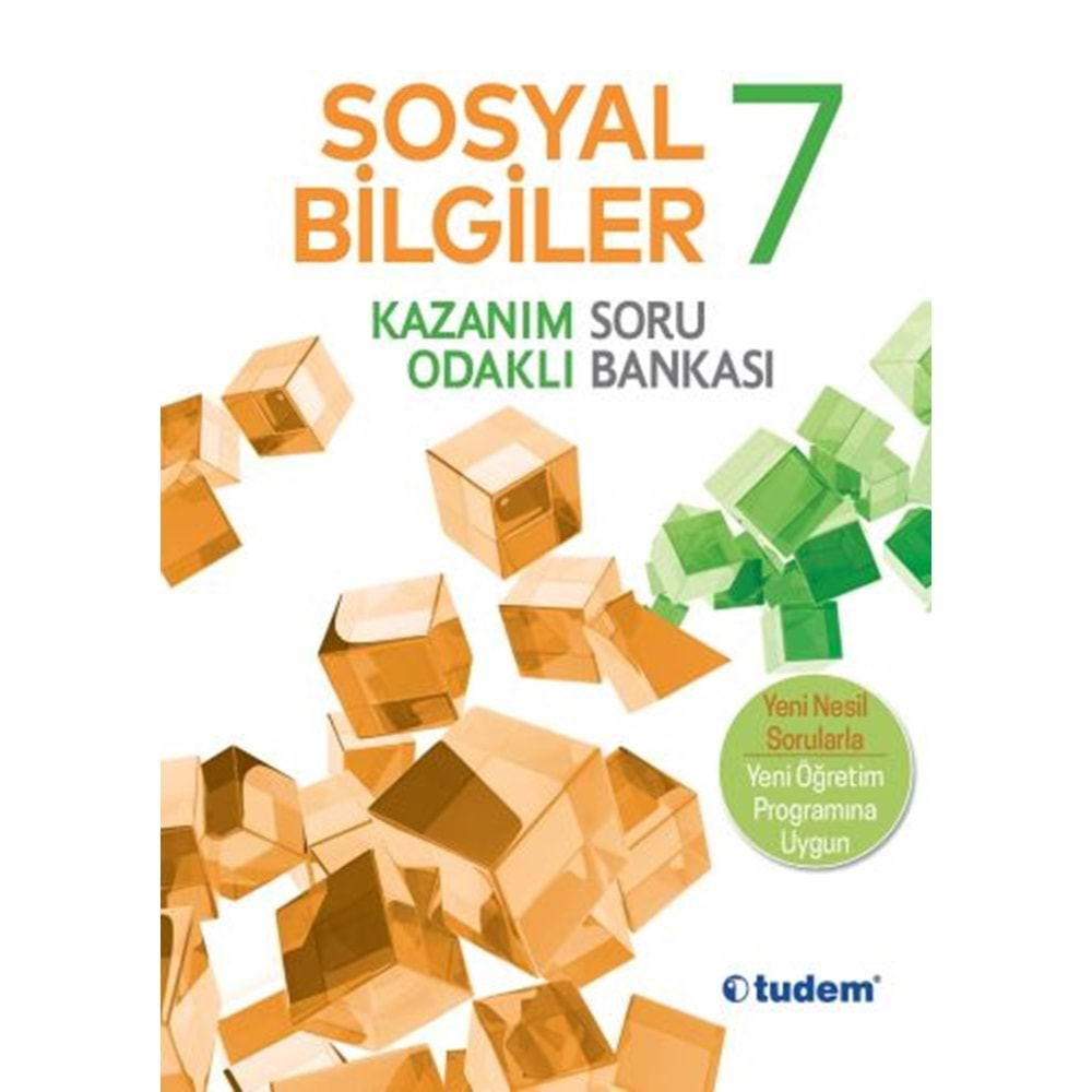 TUDEM 7.SINIF SOSYAL BİLGİLER KAZANIM ODAKLI SB.