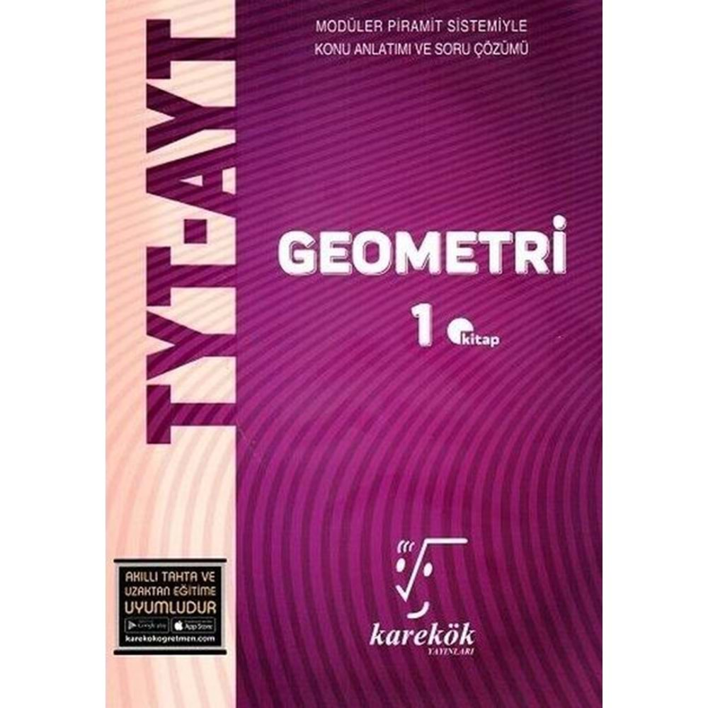 KAREKÖK TYT-AYT GEOMETRİ 1.KİTAP