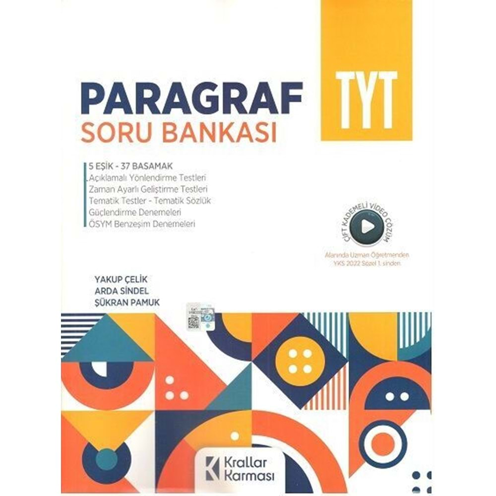 KRALLAR KARMASI TYT-AYT PARAGRAF SORU BANKASI-2025