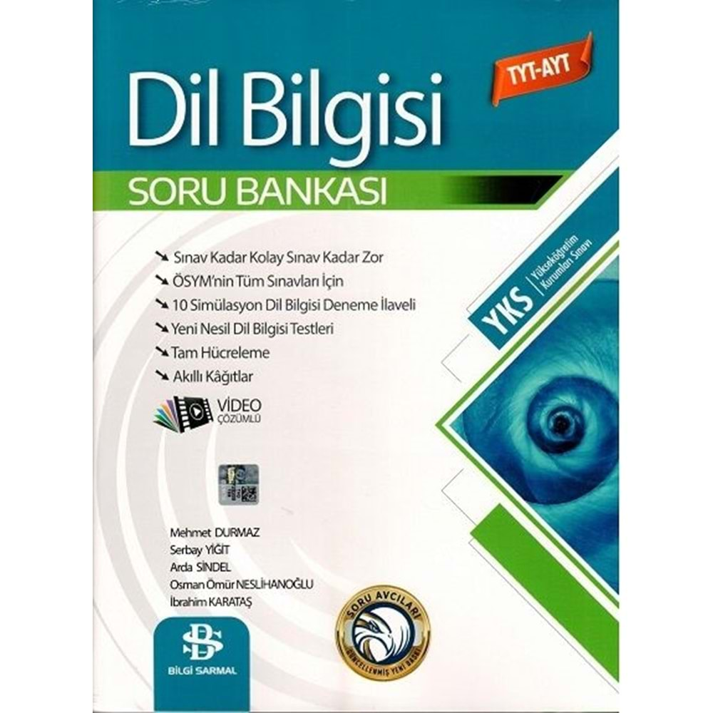 BİLGİ SARMAL TYT-AYT DİL BİLGİSİ SORU BANKASI-2025