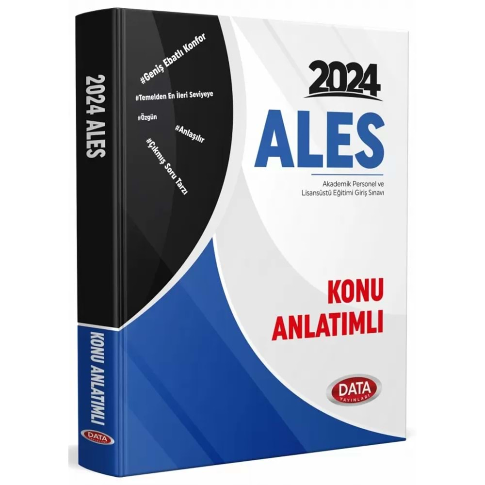 DATA ALES 2024 KONU ANLATIMLI