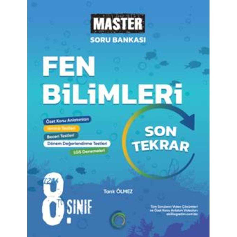 OKYANUS 8.SINIF MASTER FEN BİLİMLERİ SON TEKRAR SORU BANKASI