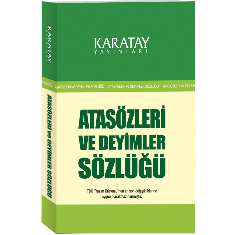 KARATAY ATASÖZLERİ VE DEYİMLER SÖZLÜĞÜ