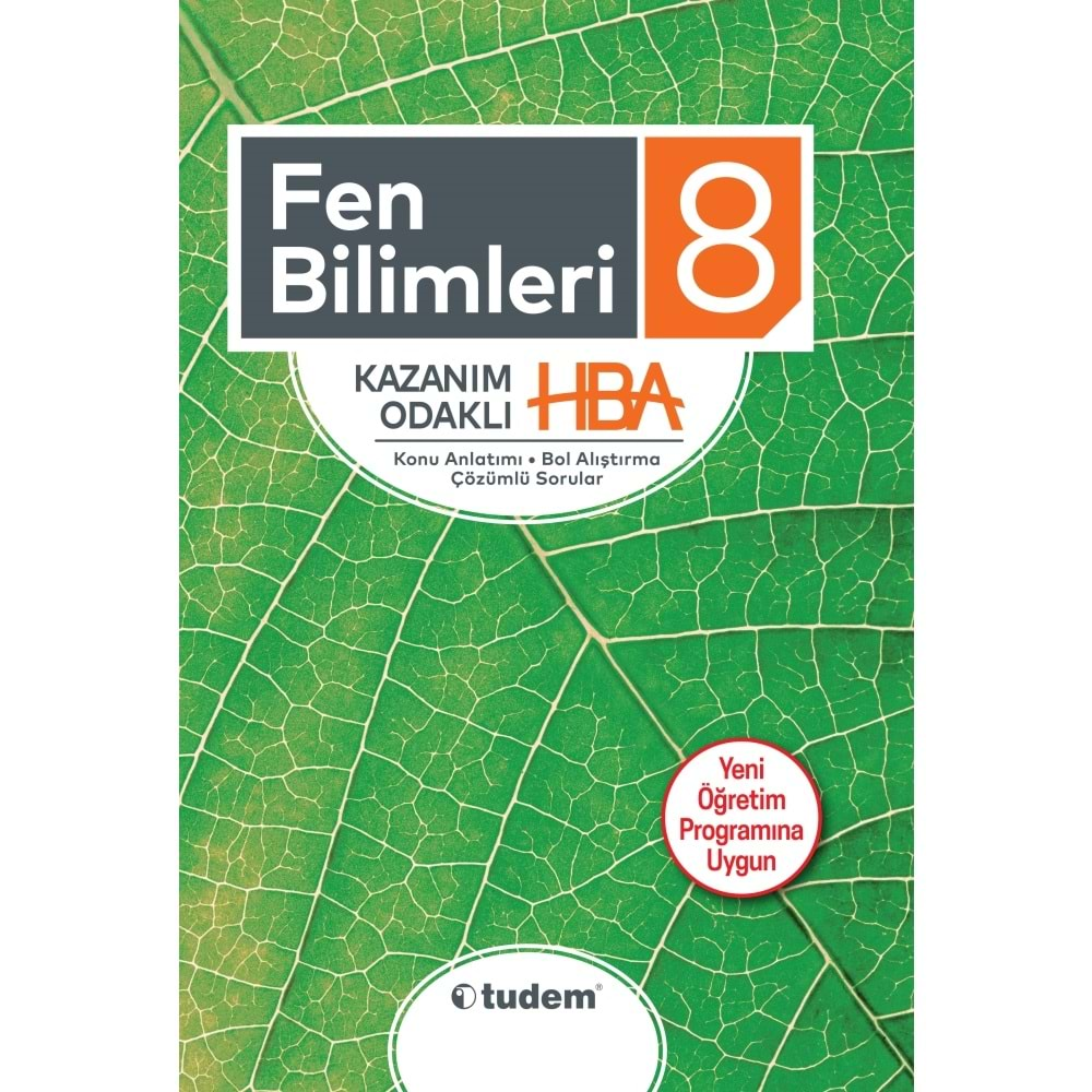 TUDEM 8.SINIF FEN BİLİMLERİ KAZNIM ODAKLI HEPSİ BİR ARADA