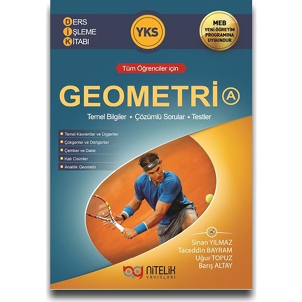 NİTELİK AYT GEOMETRİ DERS İŞLEME KİTABI