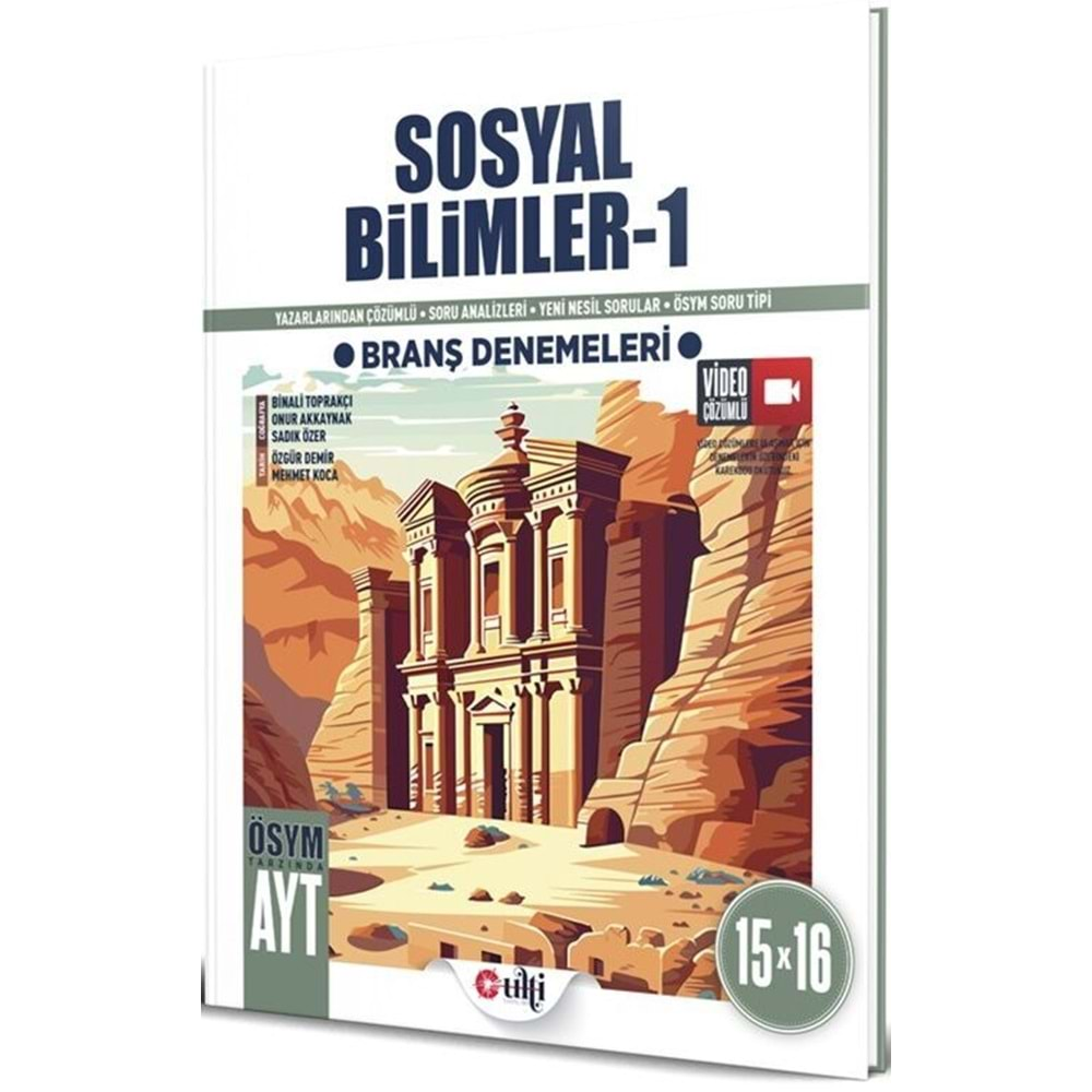 BES ULTİ AYT SOSYAL BİLİMLER-1 15*16 BRANŞ DENEMELERİ-2025