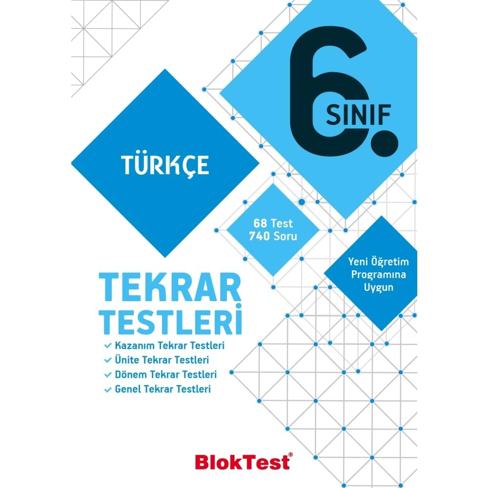 BLOKTEST 6.SINIF TÜRKÇE TEKRAR TESTLERİ