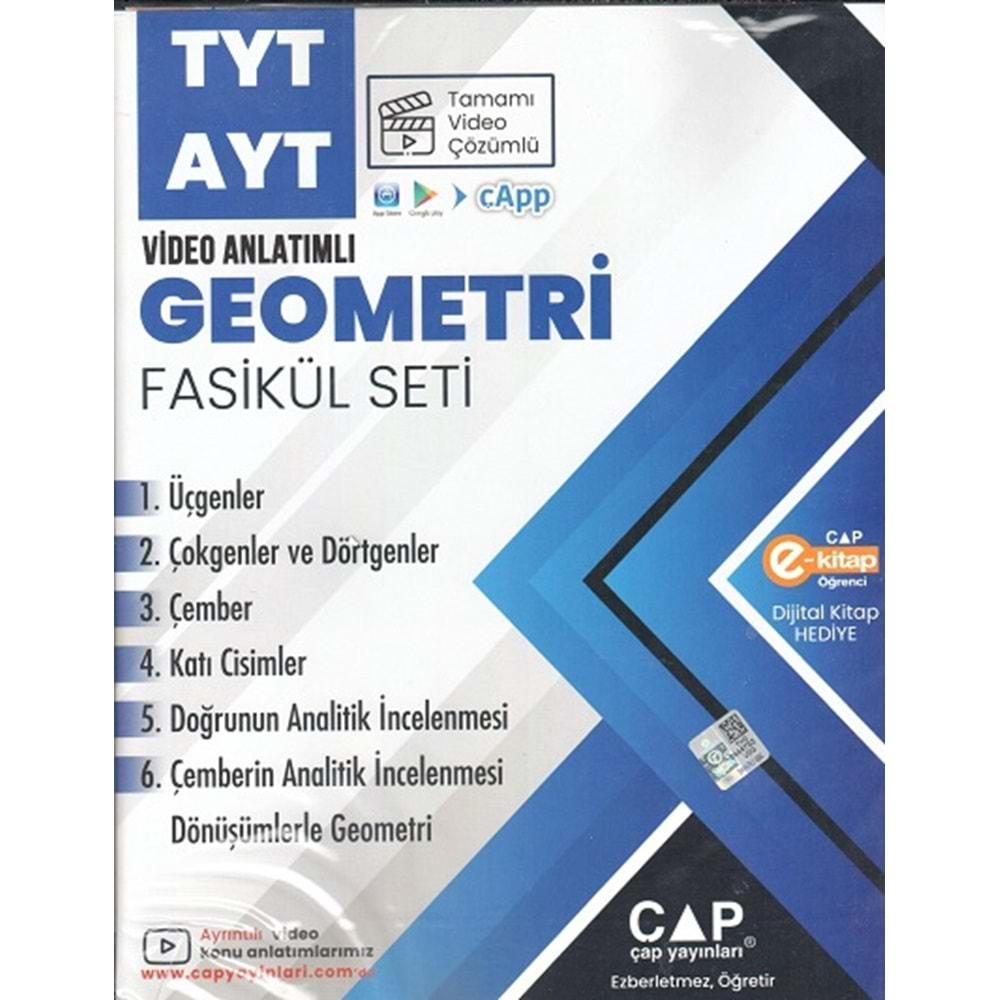 ÇAP TYT-AYT GEOMETRİ SETİ-2023