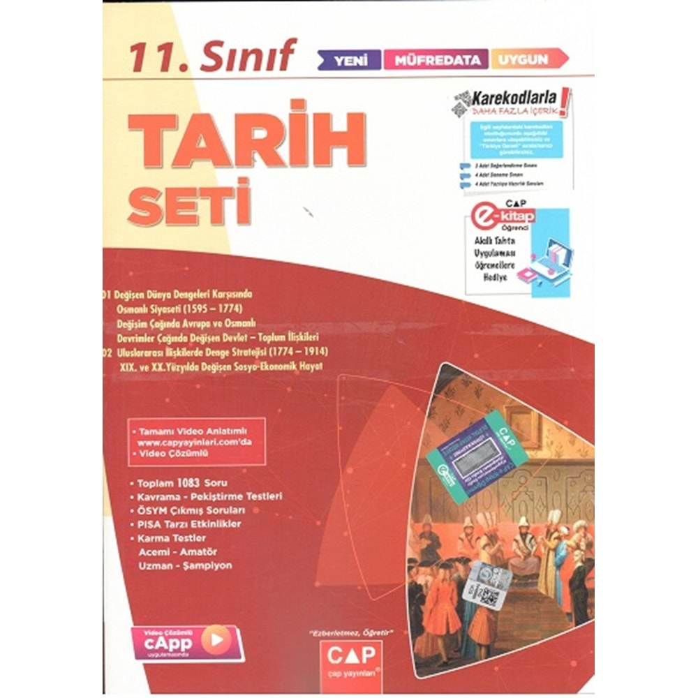 ÇAP 11.SINIF ANADOLU TARİH SETİ-2025