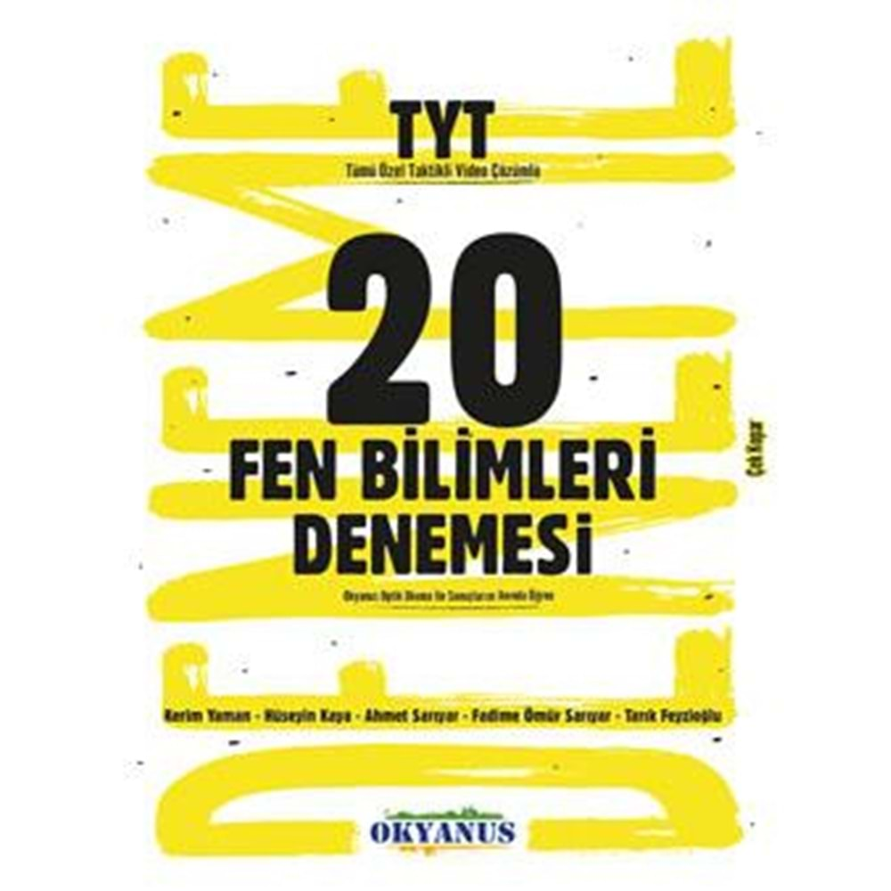 OKYANUS TYT 20 Lİ FEN BİLİMLERİ DENEME