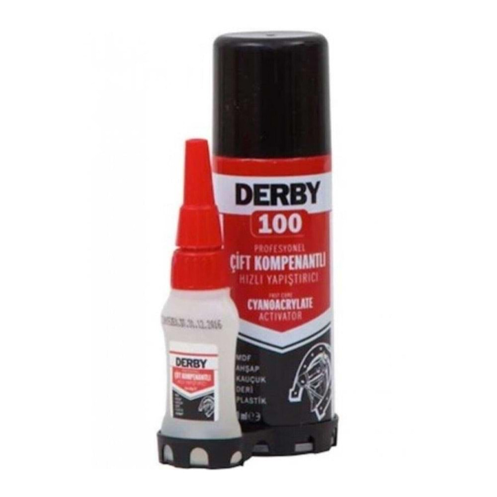 DERBY MDF YAPIŞTIRICI SETİ 100 ML+25 ML